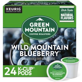 Green Mountain Coffee Wild Mountain Blueberry Keurig Single-Serve K-Cup pods, Light Roast Coffee, 24 Count - Green Mountain Coffee