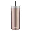 Contigo Streeterville Stainless Steel Tumbler with Plastic Straw and Splash-Proof Lid, Pink, 32 fl. oz - Contigo