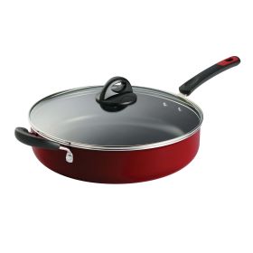 Tramontina EveryDay 5 Qt Aluminum Nonstick Covered Jumbo Cooker Red - Tramontina