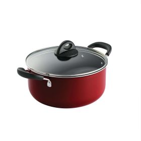 Tramontina Everyday 5 Qt Aluminum Nonstick Covered Dutch Oven Metallic Red - Tramontina