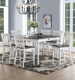 Joanna - 7 Piece Counter Set - Two Tone - as Pic