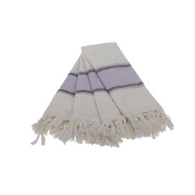 Smyrna Turkish Hand / Kitchen Towel 4 pack 23x17in - Lilac