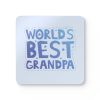 World's Best Grandpa Coaster Set (4 PCS) - One Size