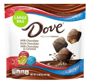 Dove Promises Variety Pack Milk and Dark Chocolate Candy - 15.8 oz Bag - Dove