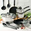 Tramontina Everyday 14 Pc Stainless Steel Tri-Ply Base Cookware Set - Tramontina