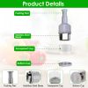 Manual Food Chopper Vegetable Chopper Dicer Garlic Mincer Onion Cutter Salad Press Chopper Hand Nut Chopper - Food Chopper