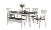 Joanna - 6 Piece Dining Set - Two Tone - as Pic