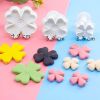 2 Sets Flower Shape Cookie Cutters Biscuit Mold for DIY Baking Cake Fondant Sugarcraft Pastry Bakeware Decoration - Default